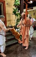 HH Swamiji's visit and Deva Darshan at Shri Guru Math, Mallapur (6 July 2025)